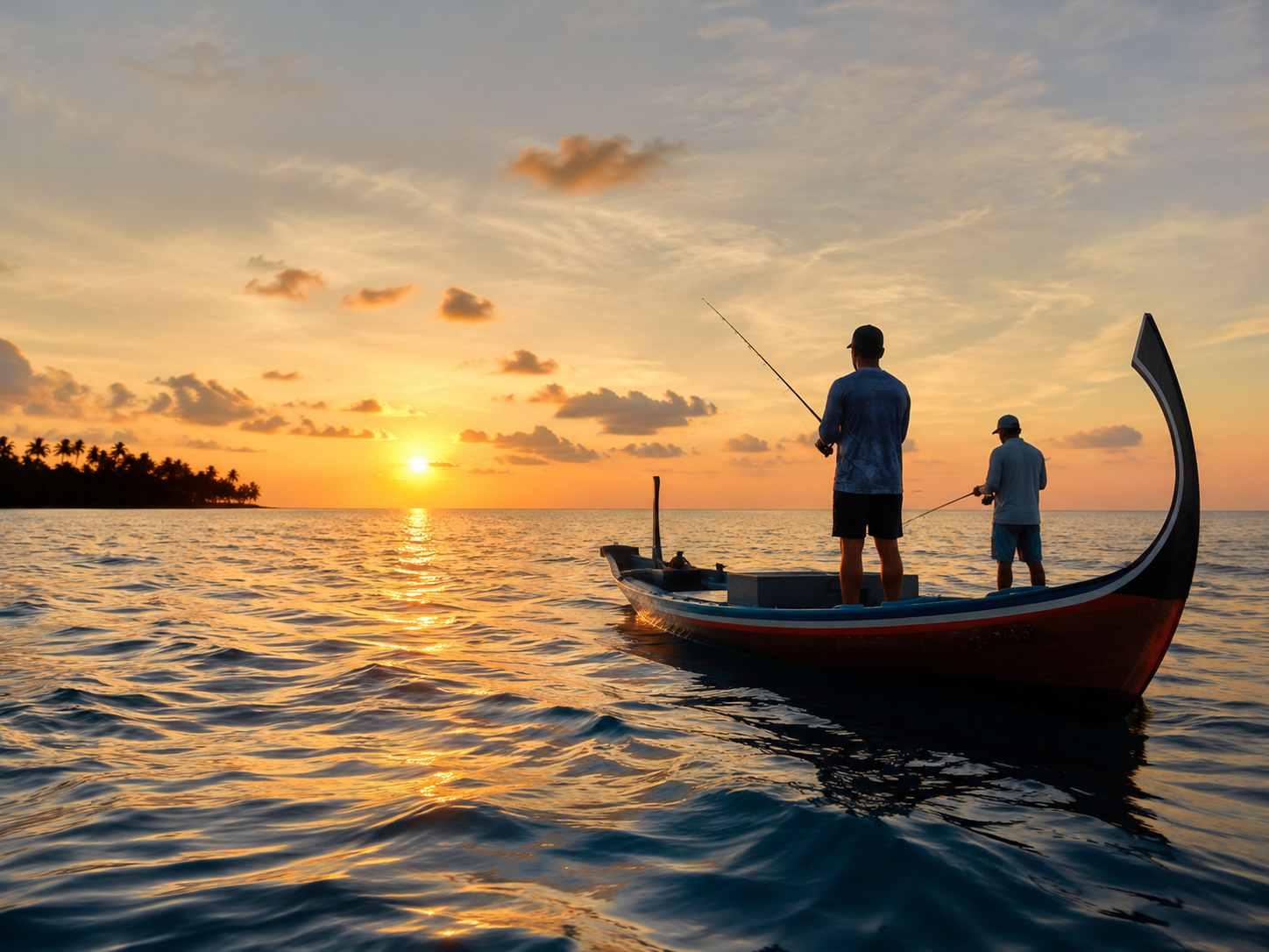 Fishing by the Sundown